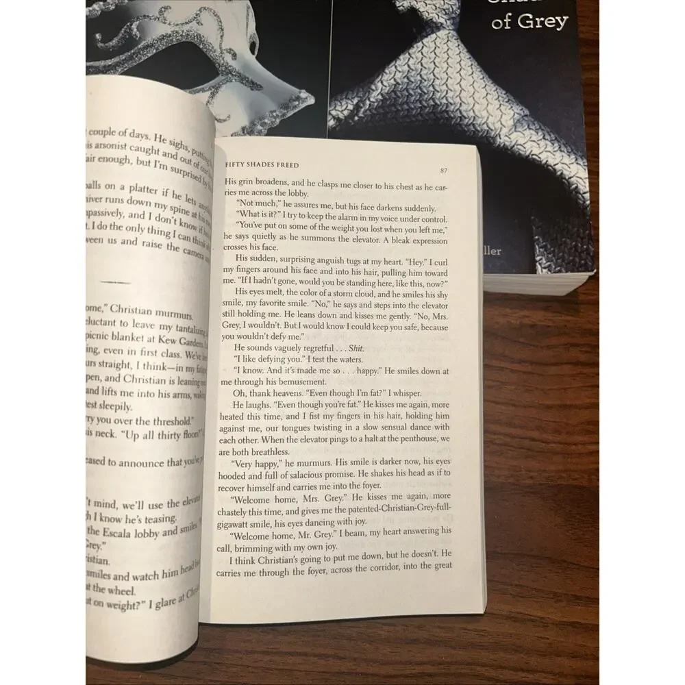 Fifty Shades Trilogy By E L James I-III Paperback Set